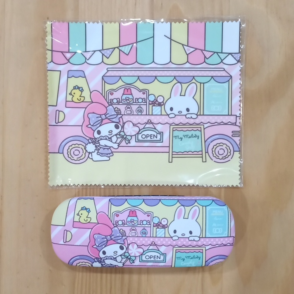 My Melody Eyeglass Case Cleaning Cloth Sanrio